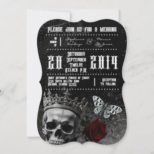 Invitación a la boda las 5 horas del día, los 7 dí