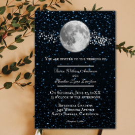 Invitación a la boda lunar