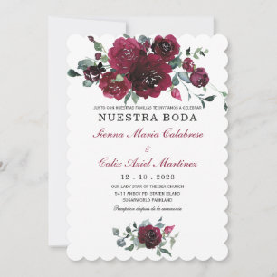 Invitación a la boda-marsala