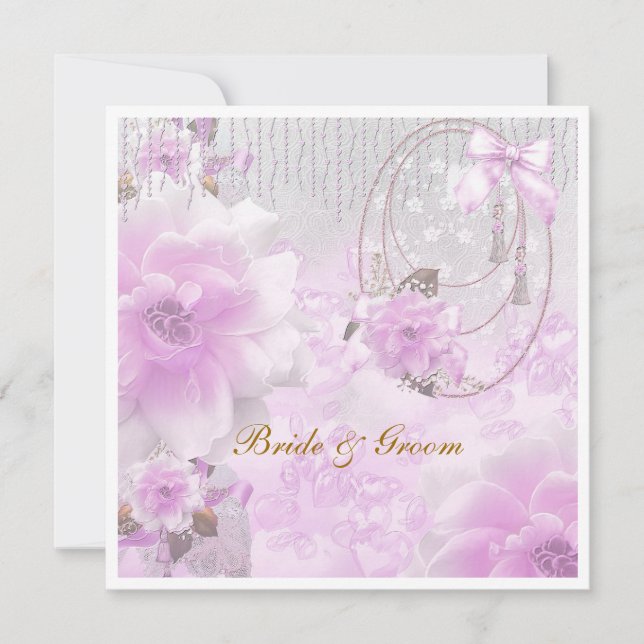 Invitación a la boda más popular y elegante (Anverso)