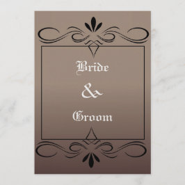 Invitación a la boda medieval