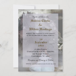 Invitación a la boda medieval del Castillo Gótico