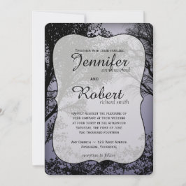 Invitación a la Boda Metálica por la Noche