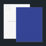 Invitación a la boda mínima en azul profundo<br><div class="desc">Moderno diseño boda minimalista con un sólido fondo azul profundo, perfecto para un elegante verano o bodas formales durante todo el año. Haga una declaración de elegancia moderna con esta negrita invitación a la boda mínima en un fondo azul profundo. Diseñado para parejas que aprecian las líneas depuradas y la...</div>