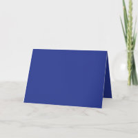 Invitación a la boda mínima en azul profundo