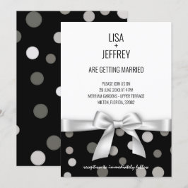 Invitación a la boda minimalista