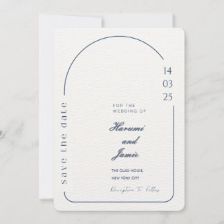 Invitación a la boda Minimalista beige - Diseño ar