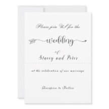 Invitación a la boda moderna