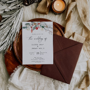 Invitación a la boda moderna