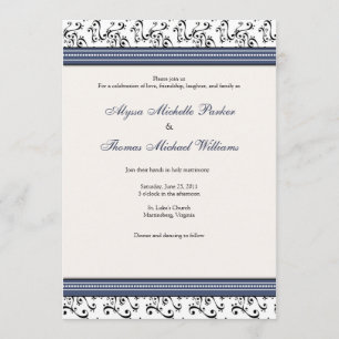 Invitación a la boda moderna (Armada)
