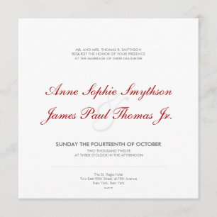 Invitación a la boda moderna Art Deco