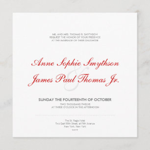 Invitación a la boda moderna Art Deco II