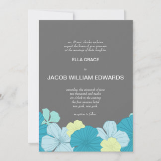 Invitación a la boda moderna // Tropicales exubera