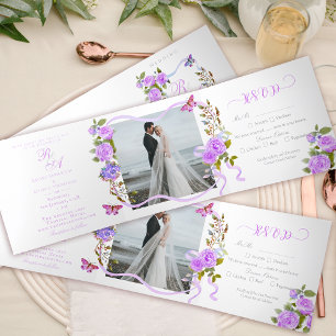 Invitación a la boda monográfica de la cinta Rosa
