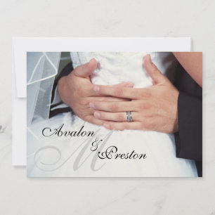 Invitación a la boda monográfica "envuelta en amor