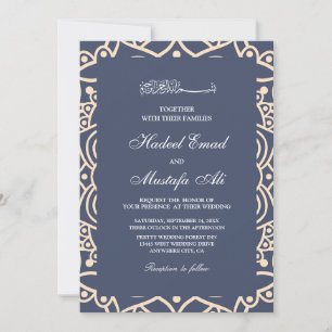 invitación a la boda musulmana nikah