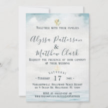Invitación a la boda náutica