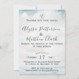 Invitación a la boda náutica