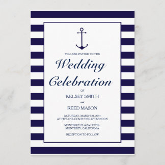 Invitación a la boda náutica