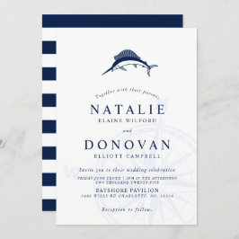 Invitación a la boda náutica de las marineras