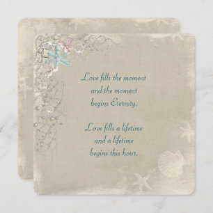 Invitación a la boda Nautical Net