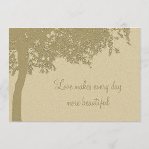 Invitación a la boda nocturna personalizada