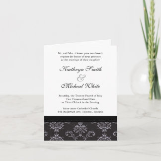 Invitación a la boda Notecard | E1