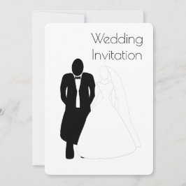 Invitación a la boda Novia Groom