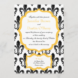 Invitación a la boda  Nueva Orleans  Alternativa d