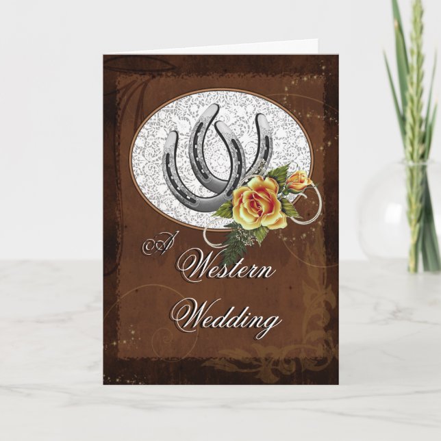 Invitación a la boda occidental (Anverso)