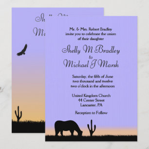 Invitación a la Boda Occidental de Crepúsculo