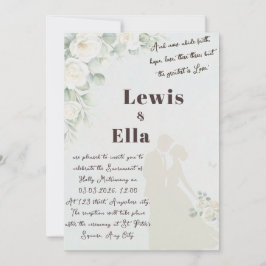 Invitación a la boda ortodoxa bíblica