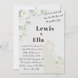 Invitación a la boda ortodoxa bíblica