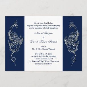 Invitación a la boda pacífica de la Marina y el Me