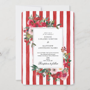 Invitación a la boda Pantone "Lava Falls"