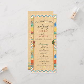 Invitación a la boda Patrimonio faraónico sobre el