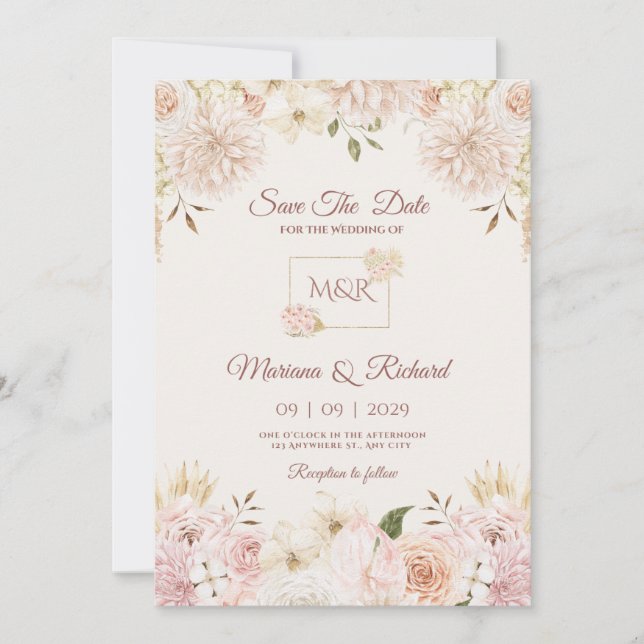 Invitación a la boda pekinesa (Anverso)