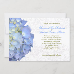 Invitación a la boda personalizada Blue Moon Hydra