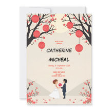 Invitación a la boda personalizada con estilo Stud