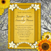 Invitación a la boda personalizada Rustic Gold Whi