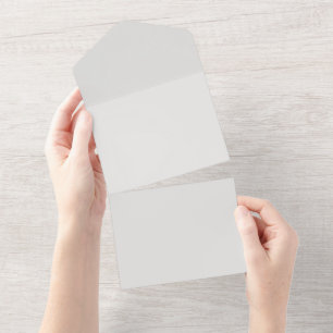 Invitación a la boda personalizado todo en uno - B