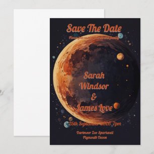 Invitación a la boda planetaria