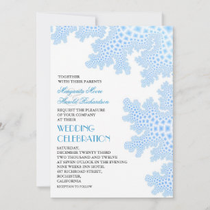 Invitación a la boda playera moderna de Sea Coral