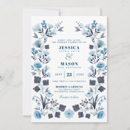 Invitación a la boda popular moderna de Boho