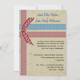 Invitación a la boda por encargo del país