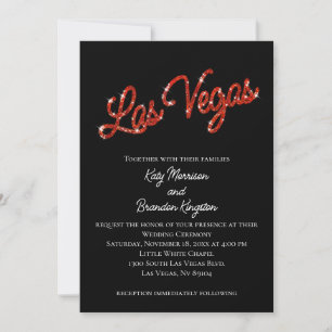 Invitación a la boda Red Las Vegas