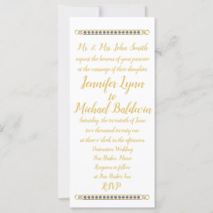 Invitación a la boda rellenable