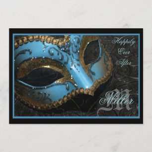 Invitación a la boda renacentista de la mascarada