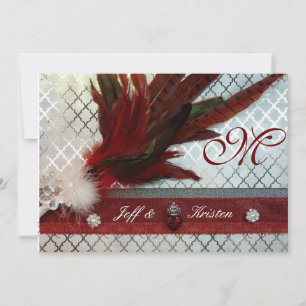 Invitación a la Boda Roja Real