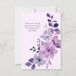 Invitación a la boda romántica con flores rosadas 